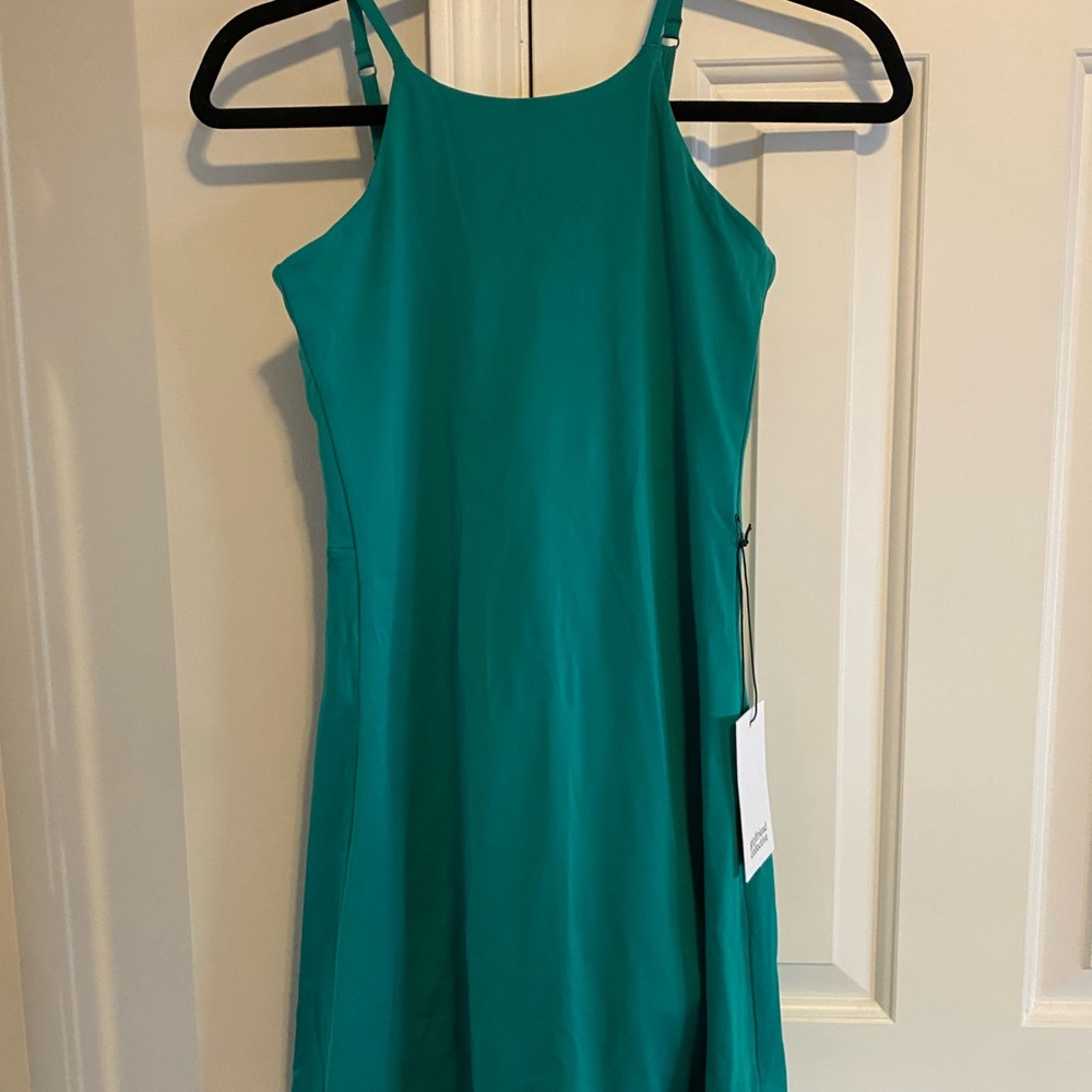 Girlfriend Collective Green Mini Dress